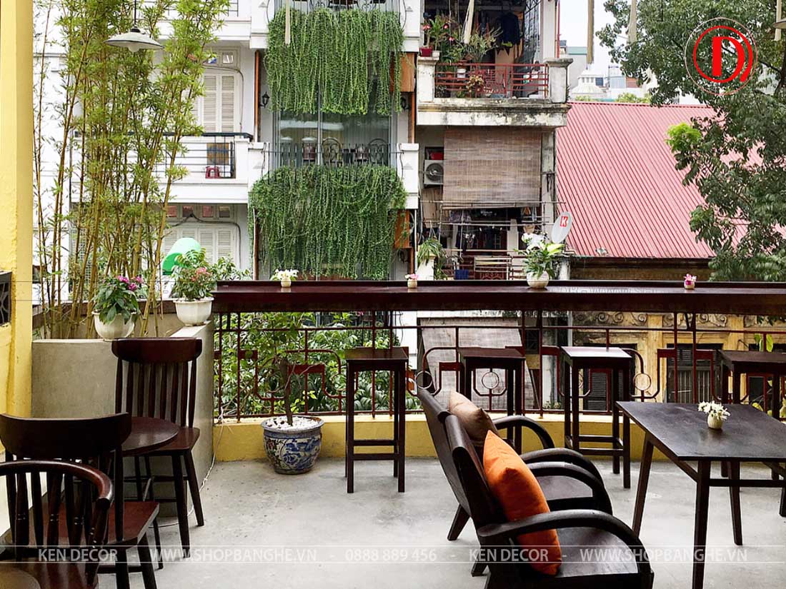 bàn ghế cafe