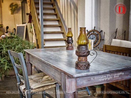 bàn ghế cafe vintage