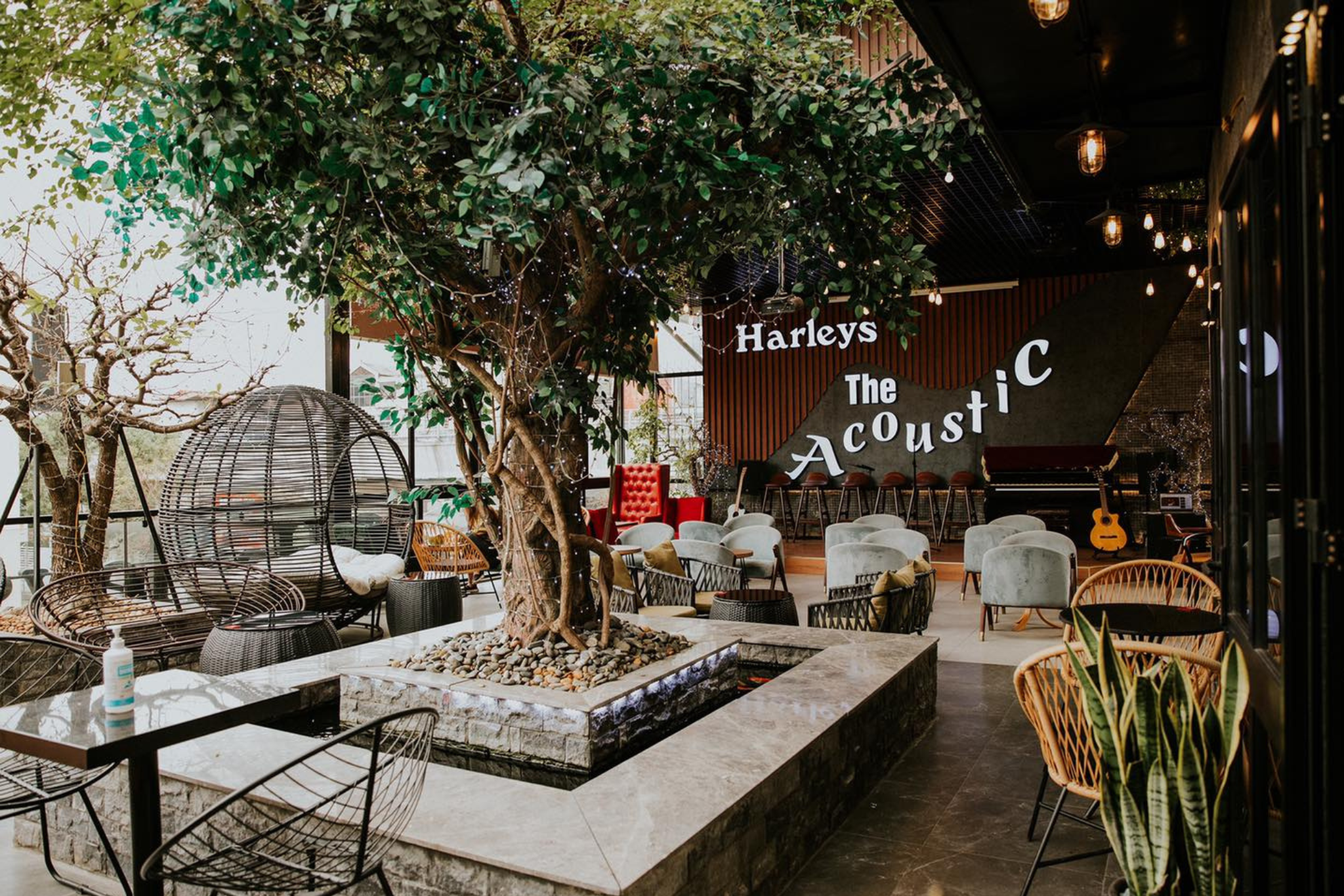 Review công trình Harleys Coffee - mô hình cafe trên mái