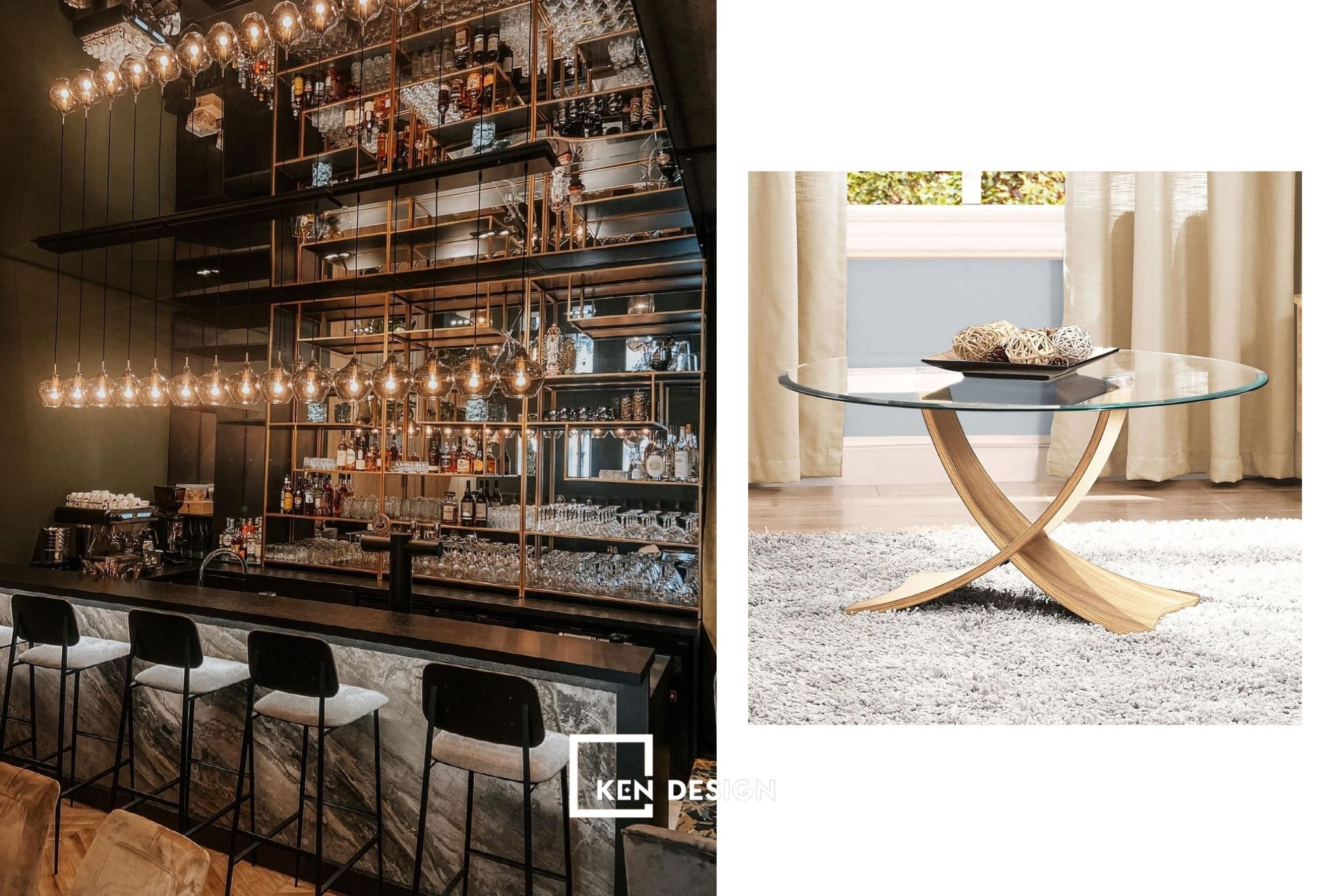 Sử dụng gương và vật liệu thay thế