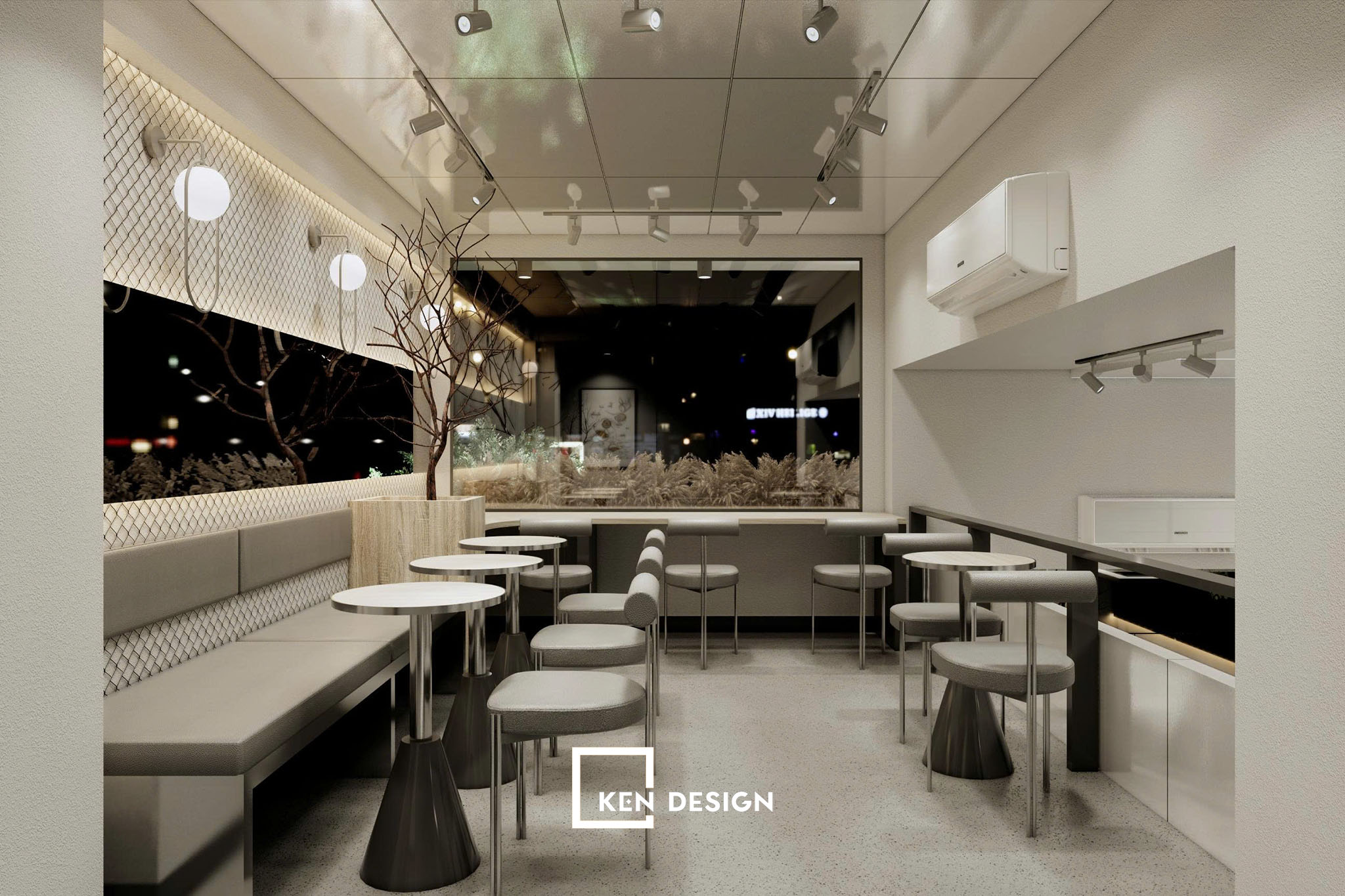 Thi công quán cafe Phiêu Thái Thịnh