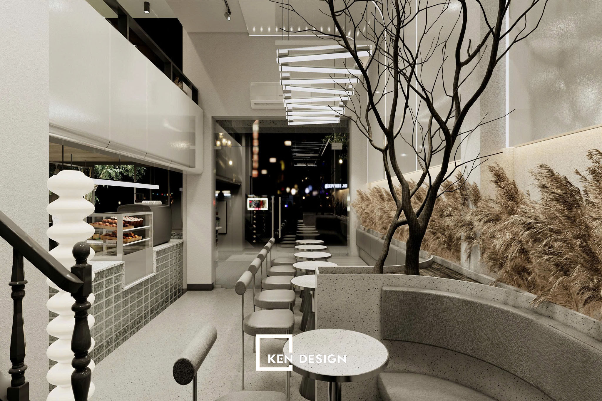 Thi công quán cafe Phiêu Thái Thịnh