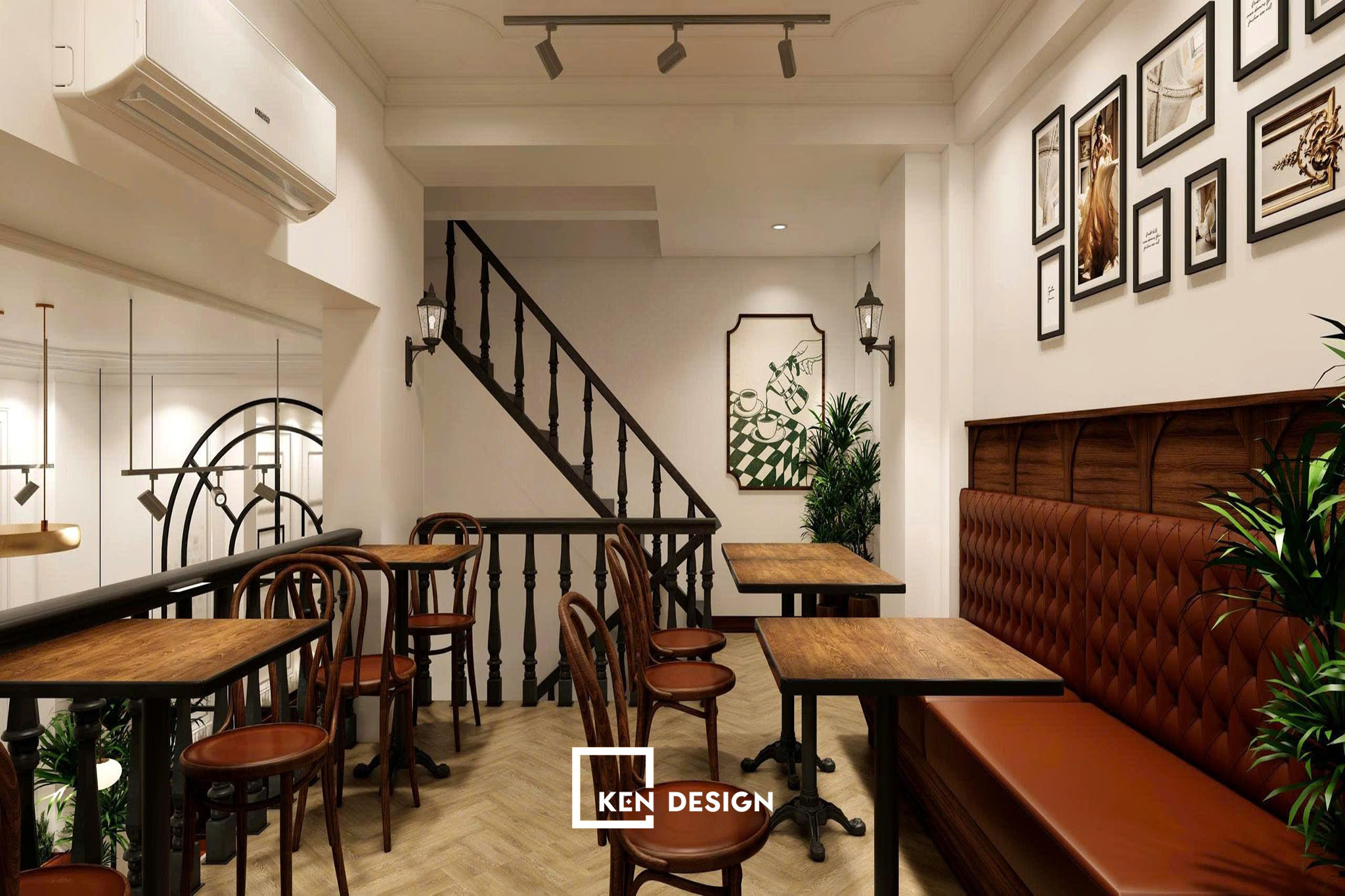 Cải tạo quán cafe không đập phá, không tác động kết cấu