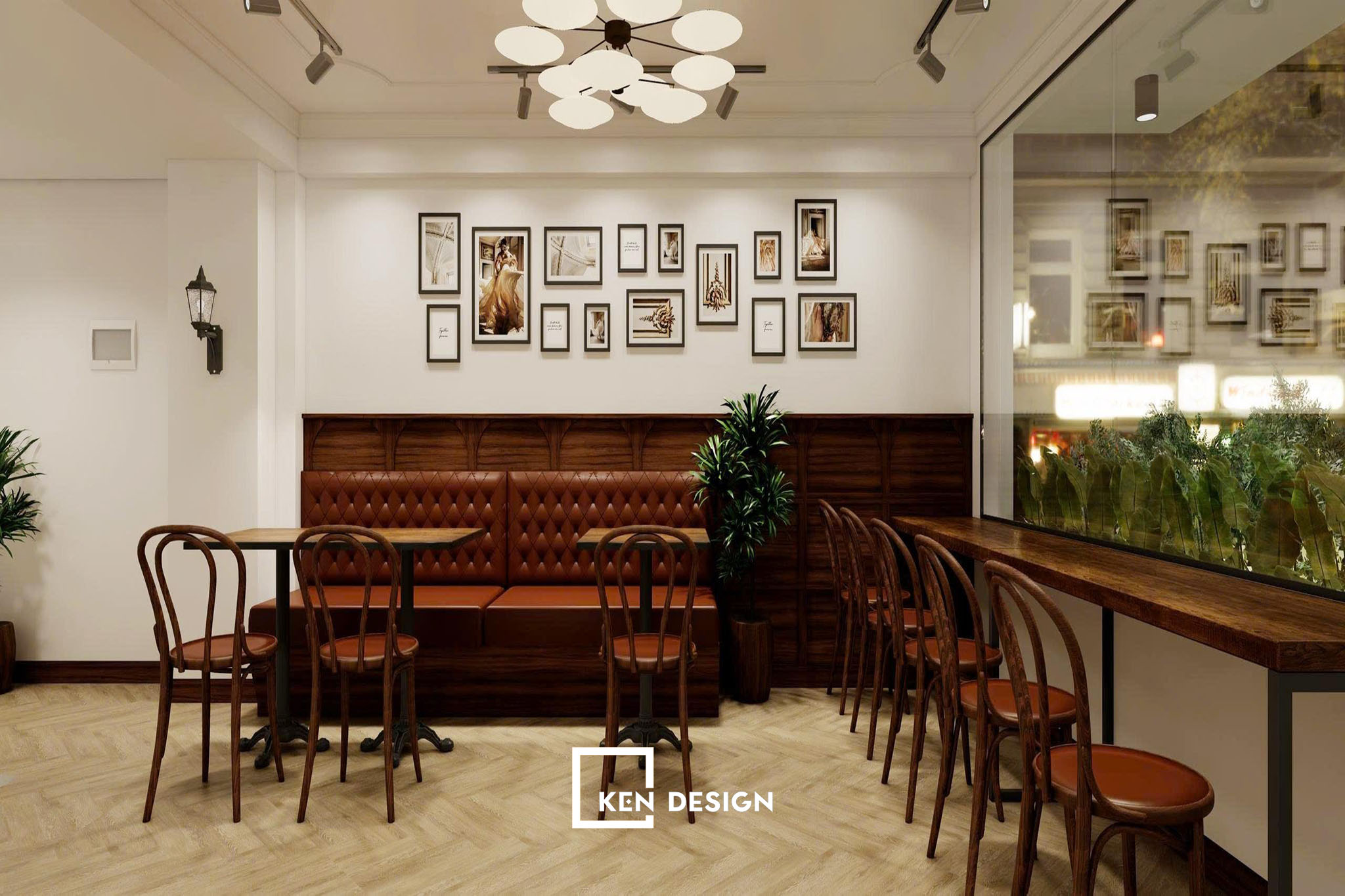 Cải tạo quán cafe không đập phá, không tác động kết cấu