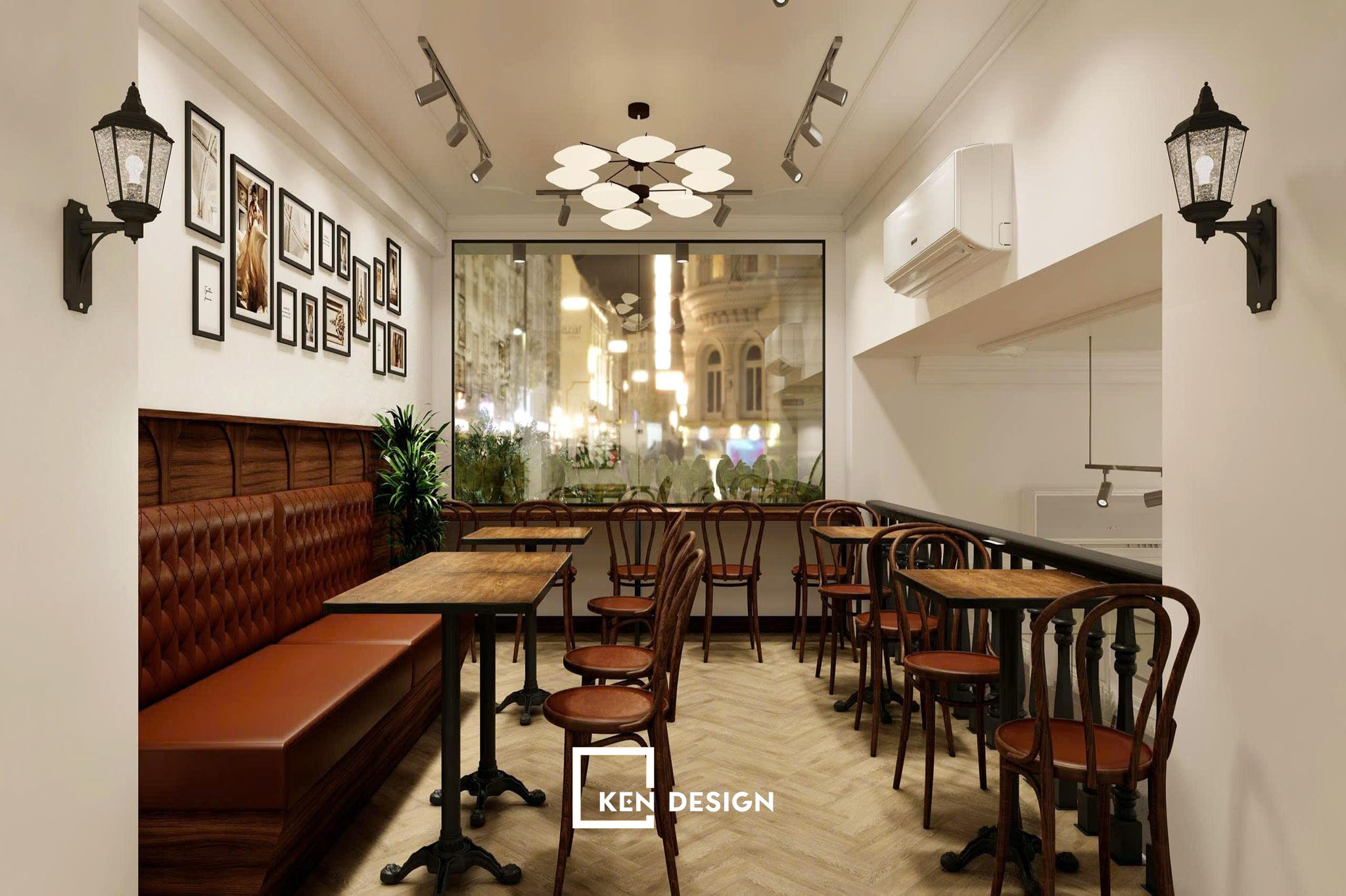 Cải tạo quán cafe không đập phá, không tác động kết cấu