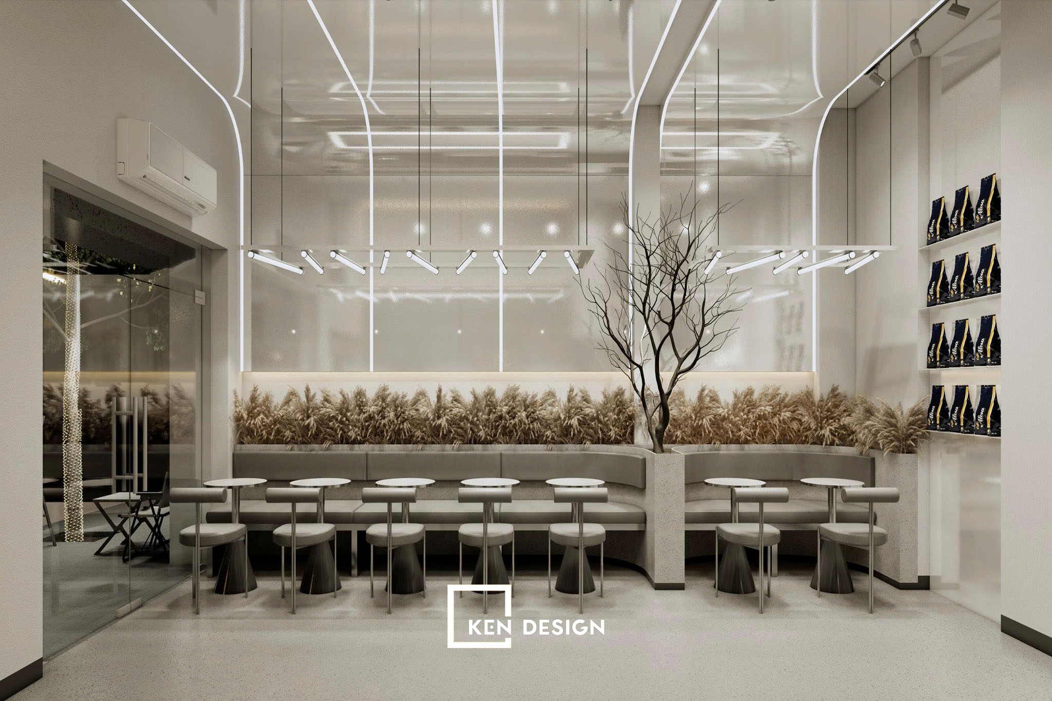 Thiết kế, cải tạo quán cafe đa năng