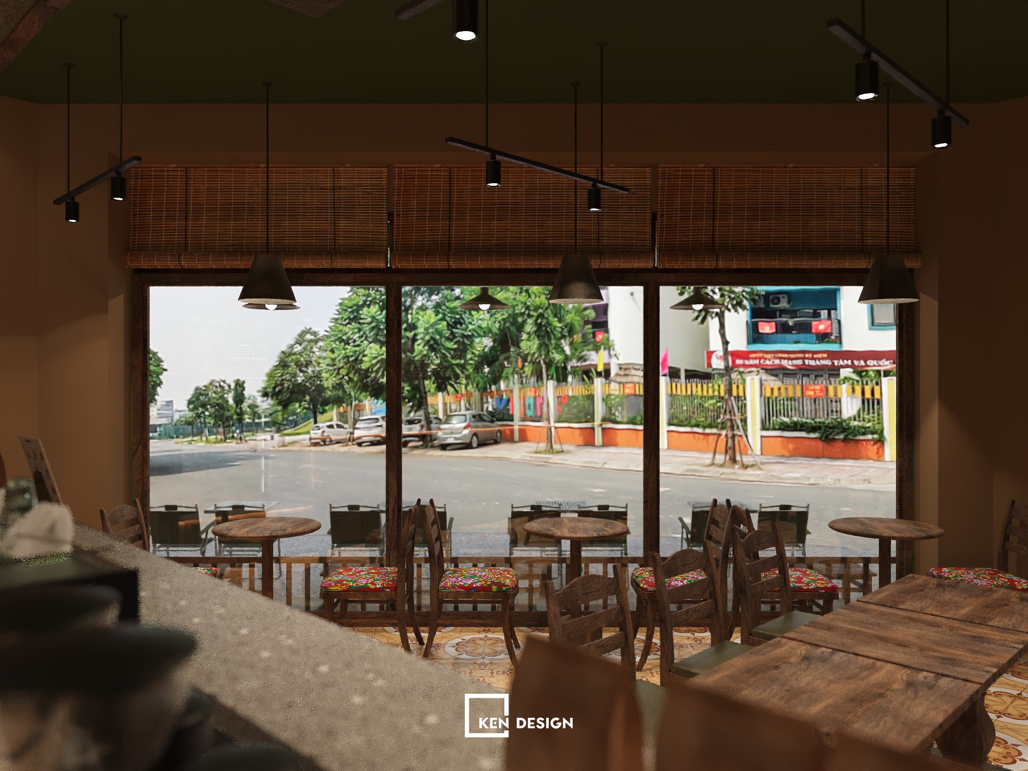 5 kinh nghiệm thực tế khi thi công quán cafe vintage