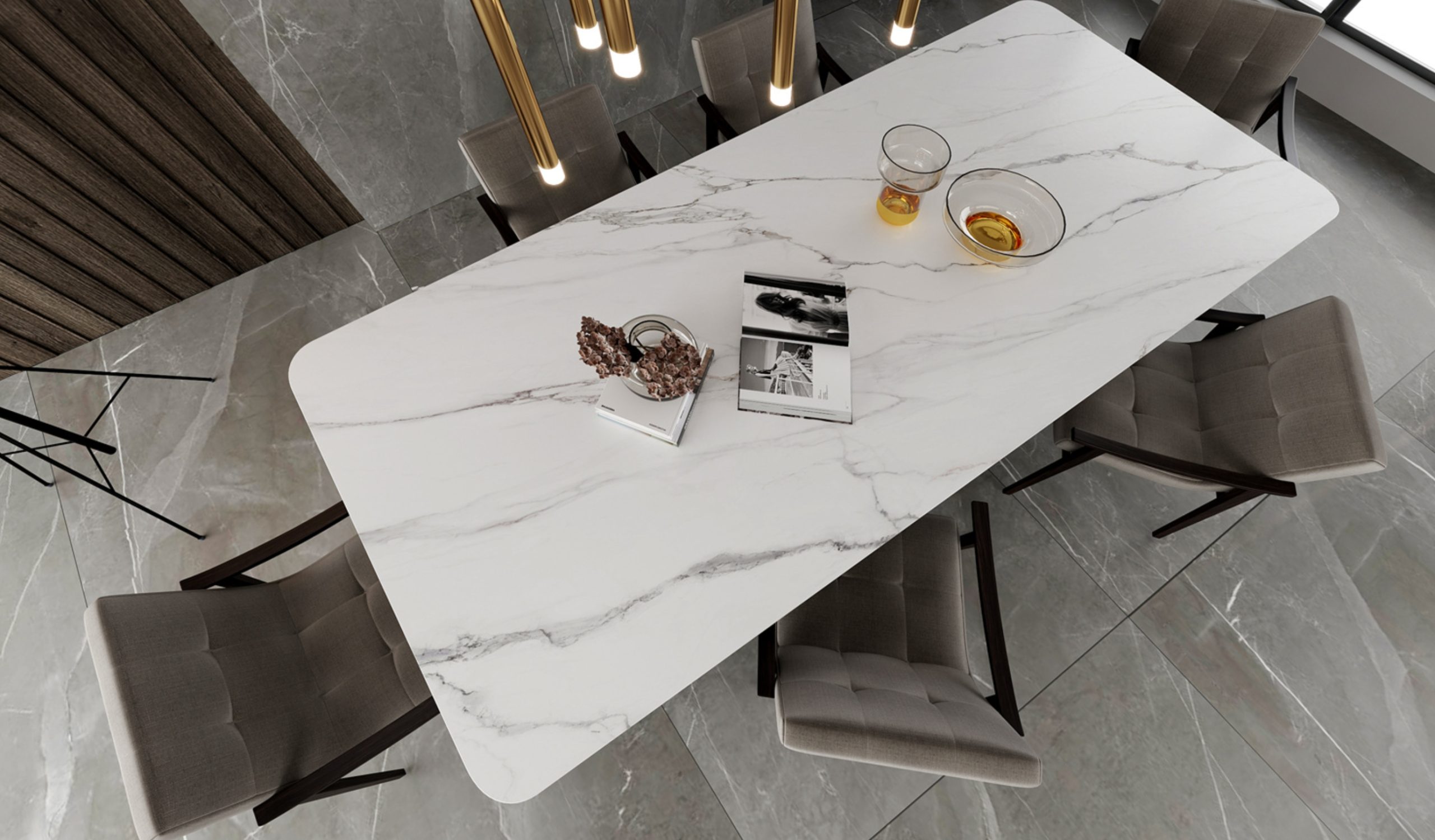 5 loại vật liệu kiến tạo sự sang trọng cho nhà hàng Minimal Luxury