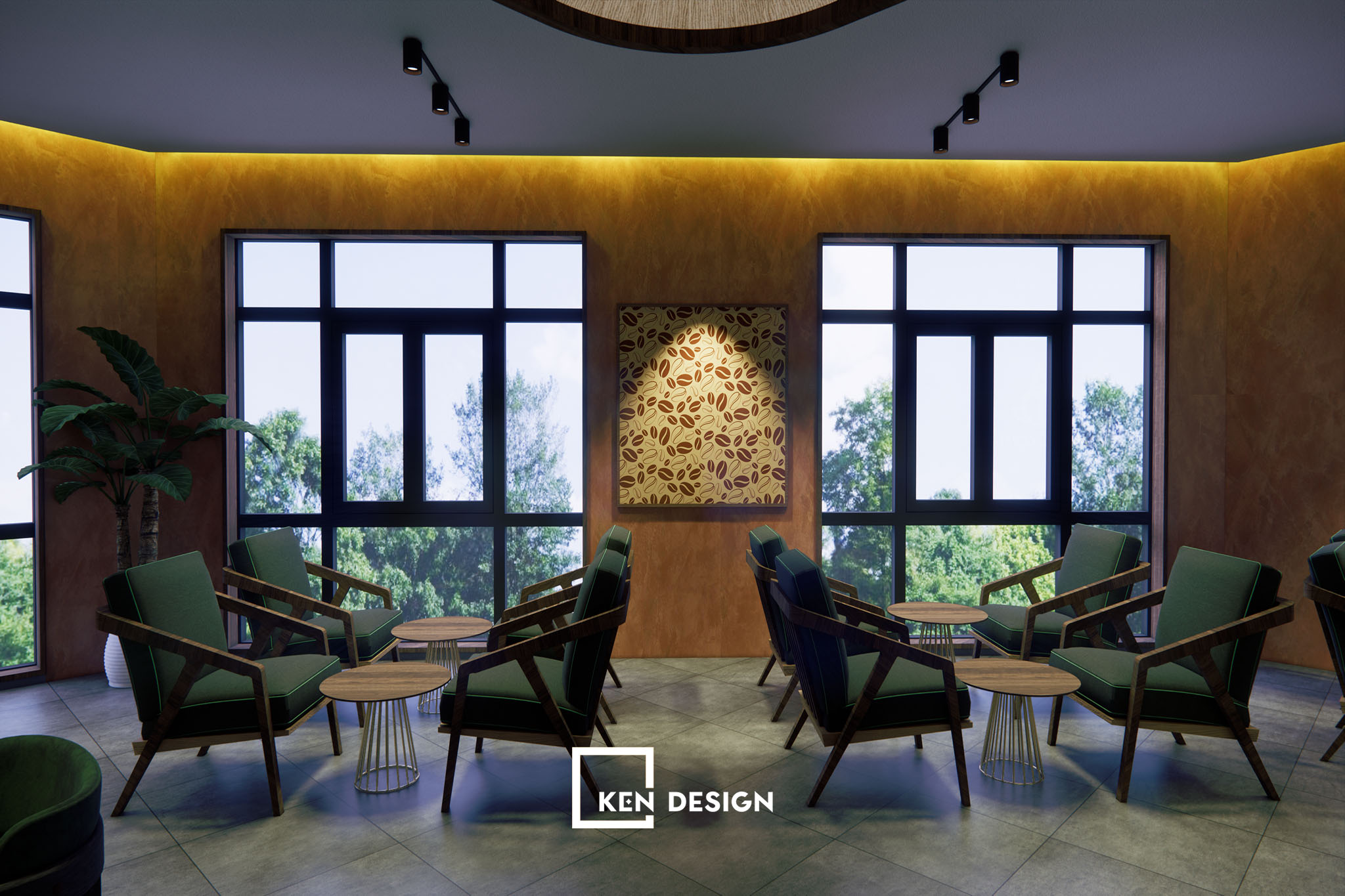 Thi công quán cafe An Thổ